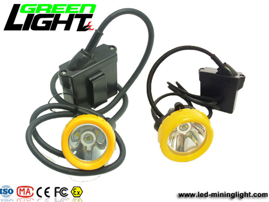 قابلة للشحن 8000LUX 450mA ABS LED Miners Cap Lamp