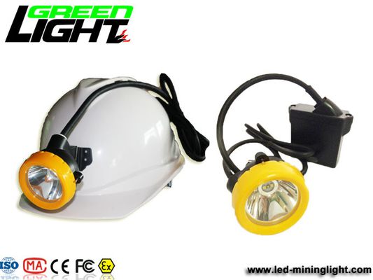 قابلة للشحن 8000LUX 450mA ABS LED Miners Cap Lamp