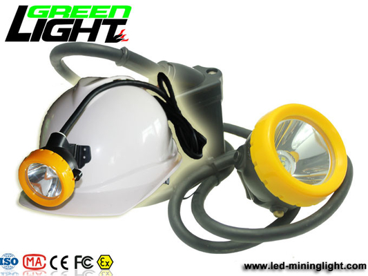 قابلة للشحن 8000LUX 450mA ABS LED Miners Cap Lamp