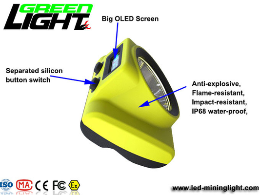 OLCD Screen 13000lux 6800Ah LED كشافات قابلة للشحن