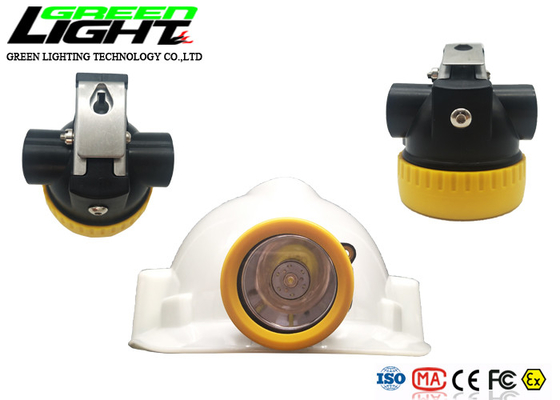 أبيض دافئ 5000LUX 2200mAh IP68 Wireless Miner Cap Lamp