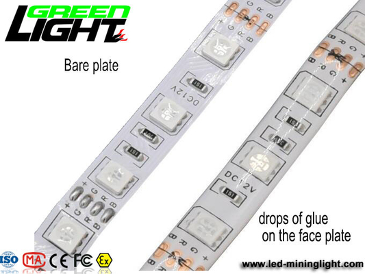 12W IP65 RGB SMD5050 LED أضواء قطاع مرنة