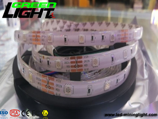12W IP65 RGB SMD5050 LED أضواء قطاع مرنة