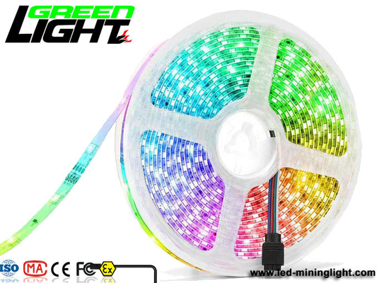 12W IP65 RGB SMD5050 LED أضواء قطاع مرنة
