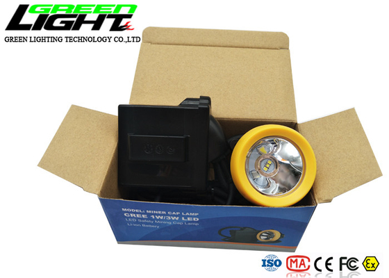 بطارية 7.8Ah 216lum 1.67w 10000lux LED Miners Cap Lamp