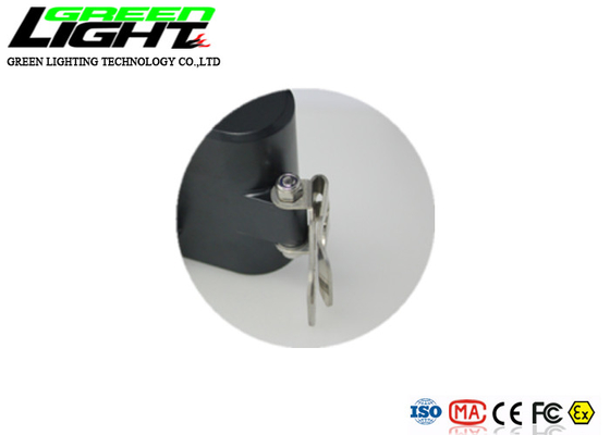 USB شحن 85LUM IP67 1.67W 6000lux LED Miners Cap Lamp