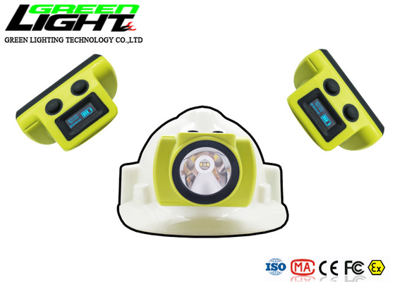 385LUM 20000lux 5V 2A IP68 مصباح غطاء التعدين القابل لإعادة الشحن