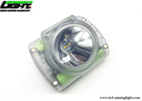 1W 13000Lux مقاوم للماء IP68 6.8Ah LED مصباح غطاء عمال المناجم