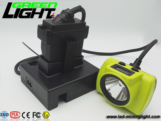 Cree 13600mAh IP68 كشافات مقاومة للماء قابلة لإعادة الشحن 25000lux