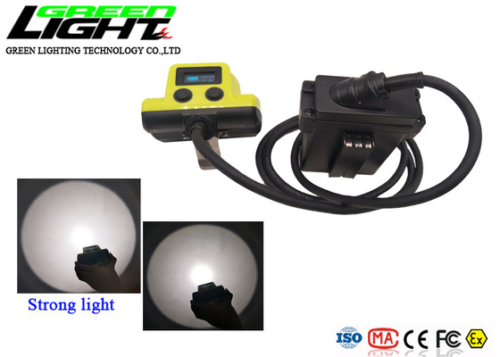 IP68 530lum 16000lux LED Miners Cap Lamp 13600mAh