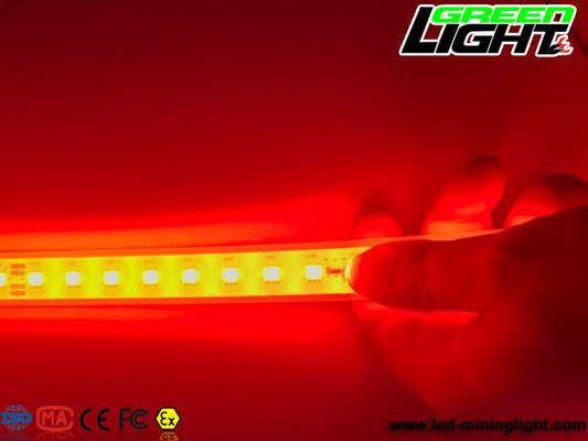 سيليكون IP68 12W / M RGB SMD5050 أضواء التعدين بقيادة مرنة