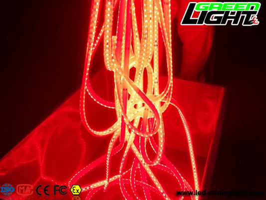سيليكون IP68 12W / M RGB SMD5050 أضواء التعدين بقيادة مرنة