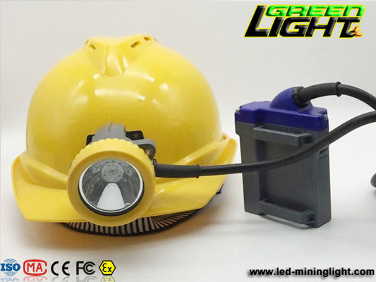 مصابيح قابلة لإعادة الشحن 216lum 1.67W 15000Lux Led Mining Cap