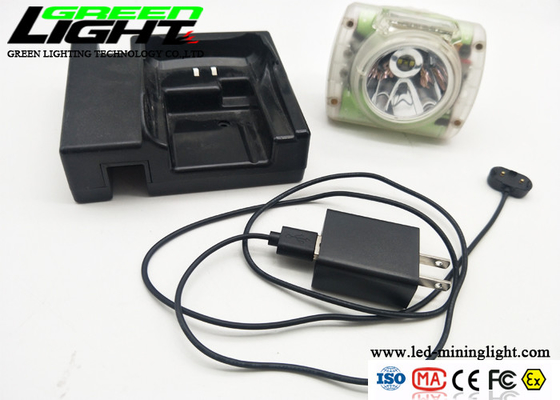 CREE LED 13000lux 232lum 2.22W ضوء قبعة عمال مناجم الفحم