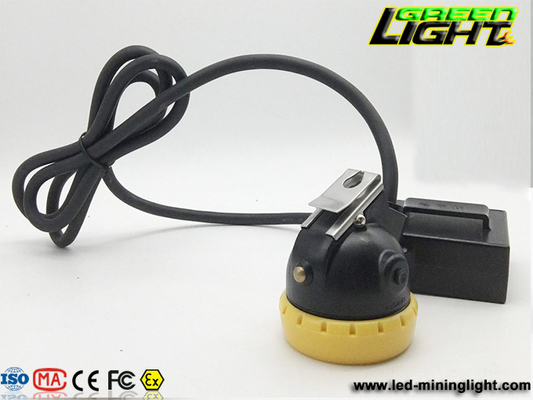 IP68 450mA 12000lux Mining Hard Hat Lights 1200 دورة