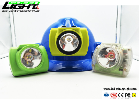 385lum 9000lux 6800mAh LED Miners Cap Lamp مع شاحن USB