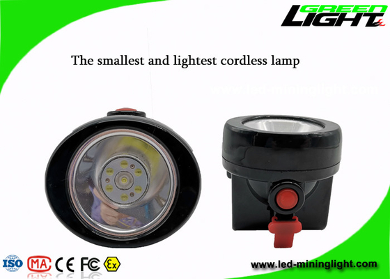 لاسلكي IP67 0.65W 80lum 180mA 4000lux Miners Cap Lamp