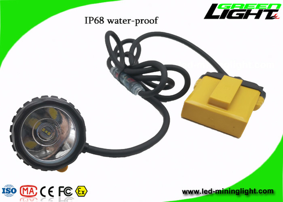 IP68 مقاوم للماء 3W 600mA 25000lux SOS التعدين العلوي