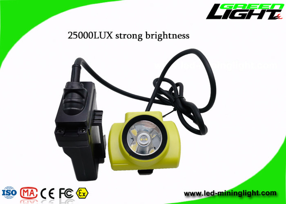 4.07W 530lum 25000LUX أضواء غطاء التعدين مع شاشة OLED