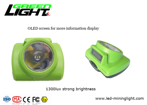 1.78W 232Lum 1300lux LED Mining Light مع شاشة OLED