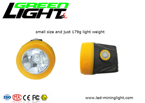 ليثيوم أيون 300mA 10000lux Mining Hard Hat Lights 110LUM
