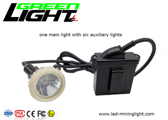 300mA 6.6Ah 10000lux كشافات LED قابلة للشحن P67 مقاوم للماء