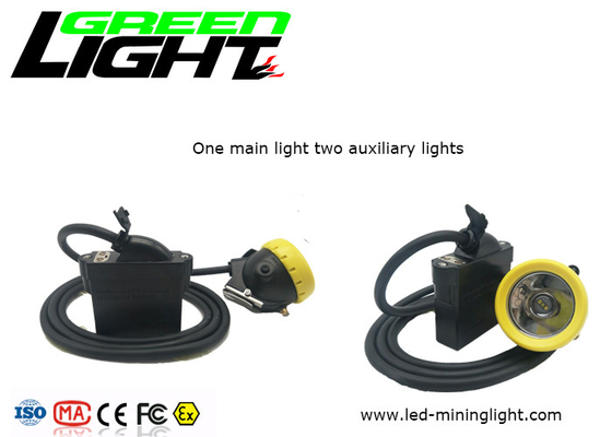 قابلة للشحن 1.67W 6.6Ah 10000lux Mining Cap Lights GL5-D
