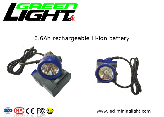 IP68 مقاوم للماء 144lum 6.6Ah 1000lux أضواء تعدين الفحم GLT-7