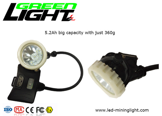 169lum نصف حبالي 350mA 10000lux Miner Hard Hat Light GS5-B
