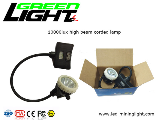 169lum نصف حبالي 350mA 10000lux Miner Hard Hat Light GS5-B
