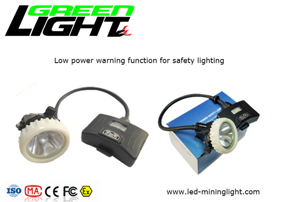 169lum نصف حبالي 350mA 10000lux Miner Hard Hat Light GS5-B
