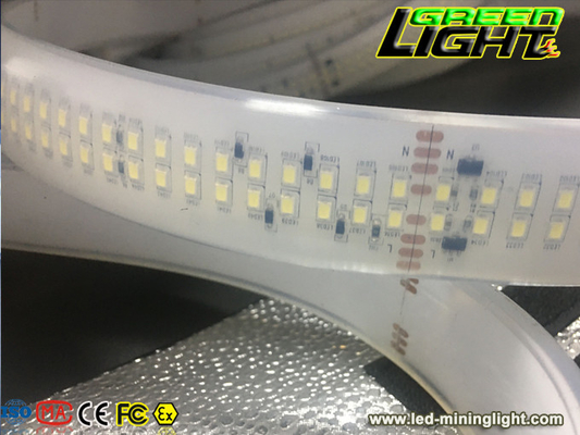 2362lum / m IP68 مقاوم للماء شريط إضاءة LED 220V AC SMD5050