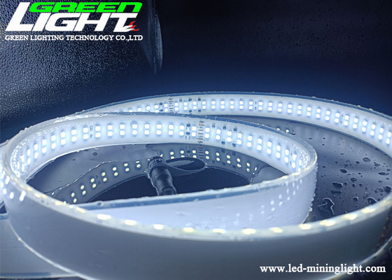 SMD2835 AC110V LED أضواء شريط نيون أبيض اللون سيليكون صف مزدوج