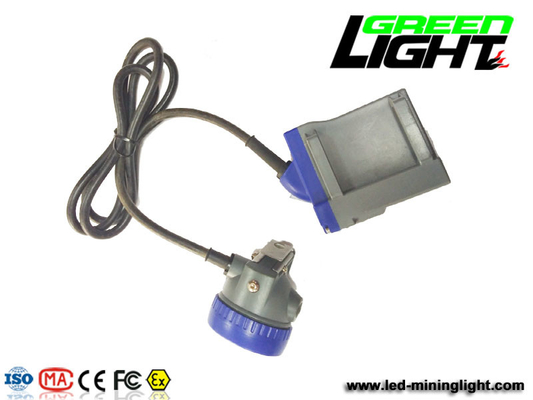 PC Cord 216lum 15000lux LED Miners Cap Lamp 6.6Ah Li Ion Battery