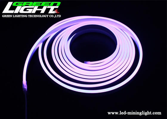 نيون 4200K 12W / M RGB LED حبل ضوء 12VDC للخارجية