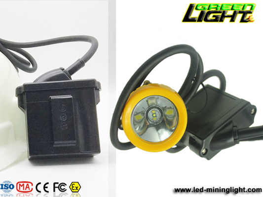 450mA 216Lum تحت الأرض التعدين كاب مصابيح قابلة للشحن LED كشافات 1.67W