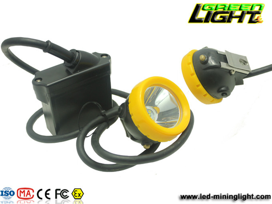 450mA 216Lum تحت الأرض التعدين كاب مصابيح قابلة للشحن LED كشافات 1.67W