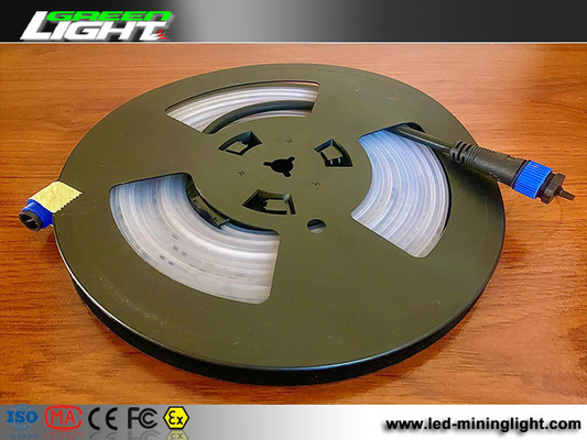 3100 لومن SMD5050 صف مزدوج بقيادة قطاع السيليكون 220VAC 35W / M للنفق