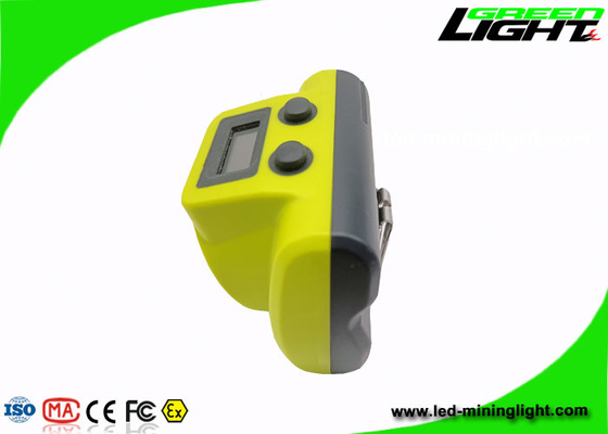 6.8Ah 18000lux Cordless Led Mining Light IP68 قابل لإعادة الشحن مع شاشة OLED