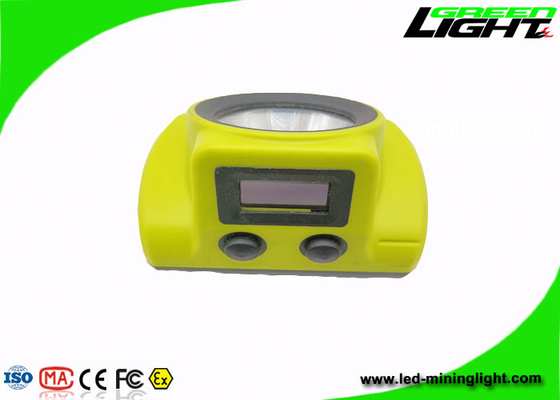 6.8Ah 18000lux Cordless Led Mining Light IP68 قابل لإعادة الشحن مع شاشة OLED