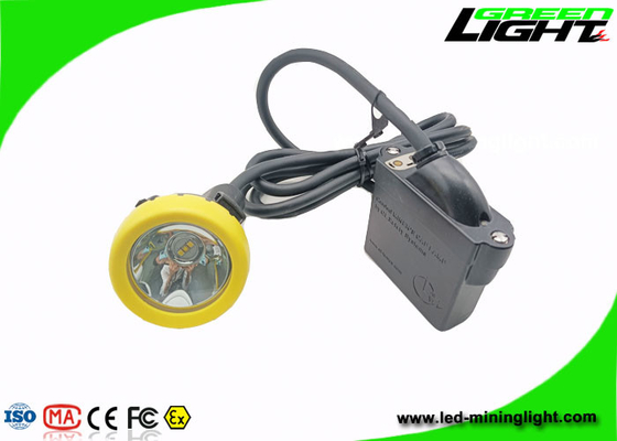 IP68 1.65W 450mA Miner Led Cap Lamp حبالي 20hs 216Lum