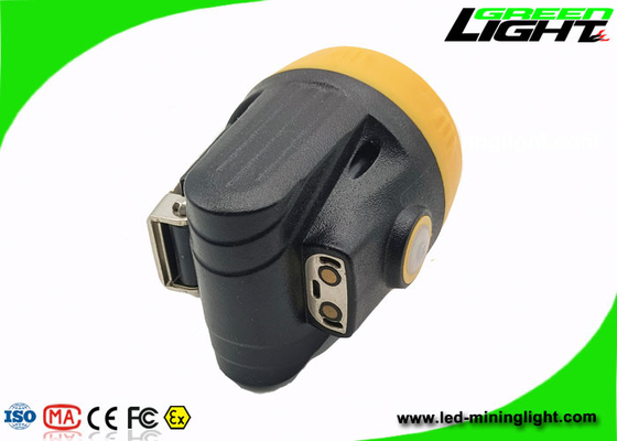 ضوء الخوذة اللاسلكي LED الخفيف الوزن 1.1 وات 143 لومن 3.8 أمبير مع شاحن USB