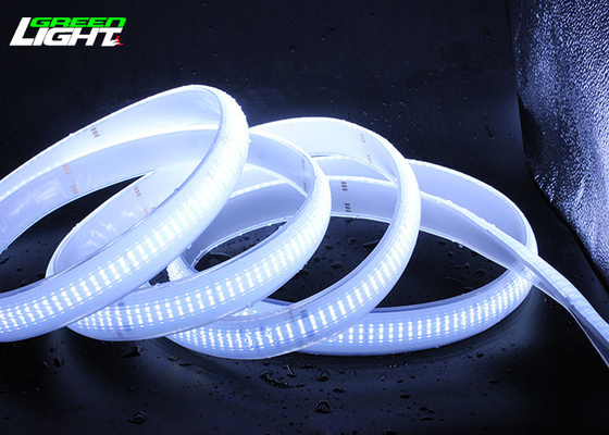 DC24V 2000lum 144LEDs / M LED أضواء قطاع السيليكون 0.25W للمناجم تحت الأرض