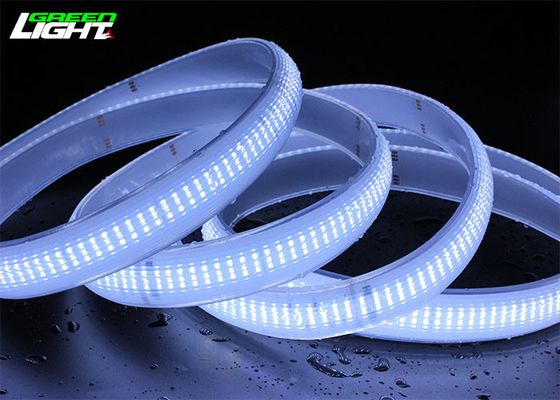 DC24V 2000lum 144LEDs / M LED أضواء قطاع السيليكون 0.25W للمناجم تحت الأرض