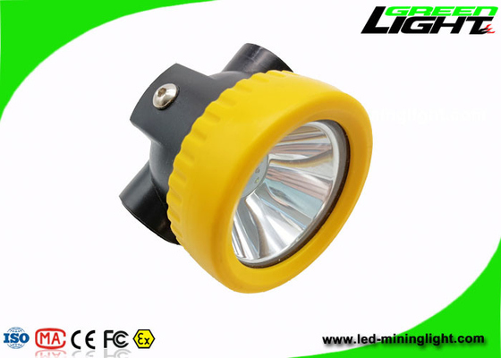 230mA 15hs LED Miners Cap Lamp 191g خفيف الوزن 0.74W
