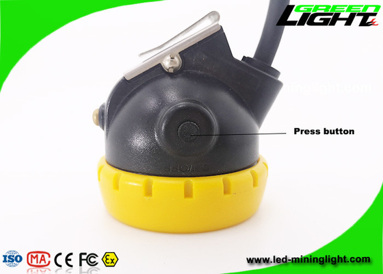 1.67W 10000lux LED ضوء التعدين تحت الأرض 7.8Ah قابلة لإعادة الشحن