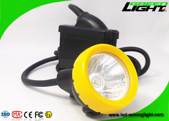 1.67W 10000lux LED ضوء التعدين تحت الأرض 7.8Ah قابلة لإعادة الشحن