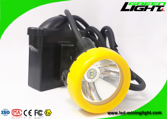 1.67W 10000lux LED ضوء التعدين تحت الأرض 7.8Ah قابلة لإعادة الشحن