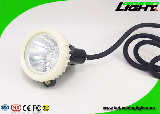 450mA 216lum تحت الأرض LED كشافات التعدين حبالي 4000 لوكس