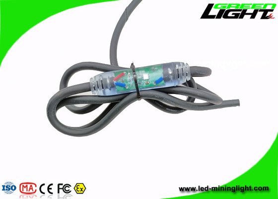 348Lum 25000lux مصباح أمامي للتعدين مضاد للانفجار 10.4Ah مع كابل